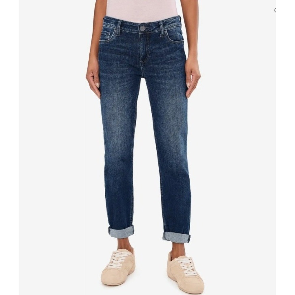KUT from the Kloth Y2K Womens Catherine Slouchy Boyfriend Jeans Size 2 Low Rise